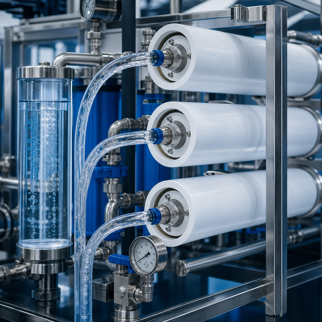 Professional reverse-osmosis membrane system